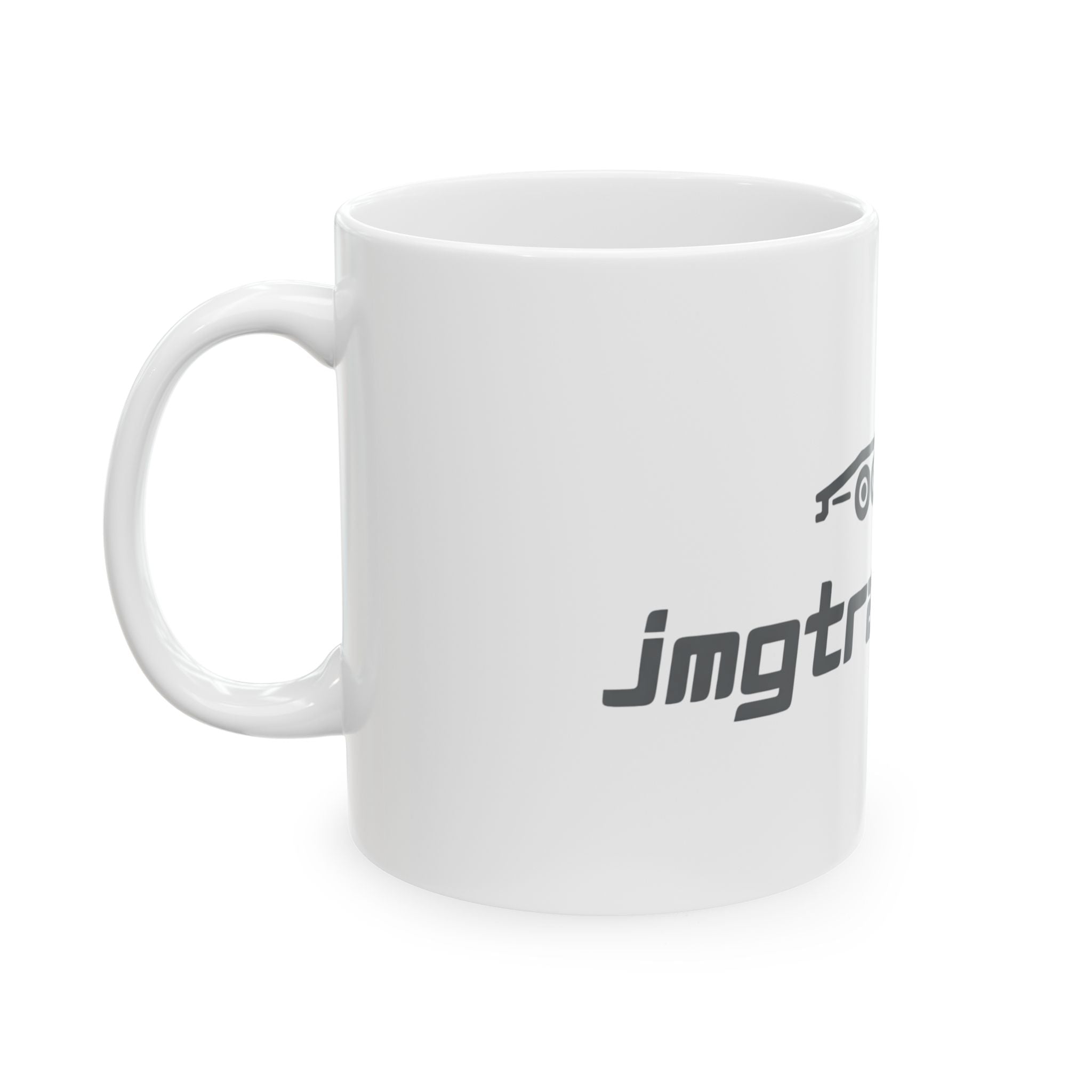 Flatbed Truck Ceramic Mug — Transport Enthusiast Coffee Cup (11oz & 15oz)